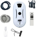 Limpiacristales Automático con Cable de 4.5 m, Control Remoto, Succión Potente, para Ventanas, Azulejos y Pisos