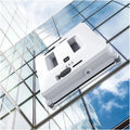 Limpiacristales Automático Inteligente con Control Remoto y Pulverizador, Alta Succión para Ventanas y Paredes