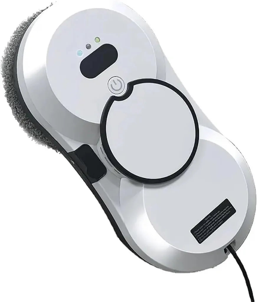 Robot Limpiacristales Inteligente 5600Pa para Ventanas Altas, Uso Interior y Exterior, Incluye Accesorios, Blanco