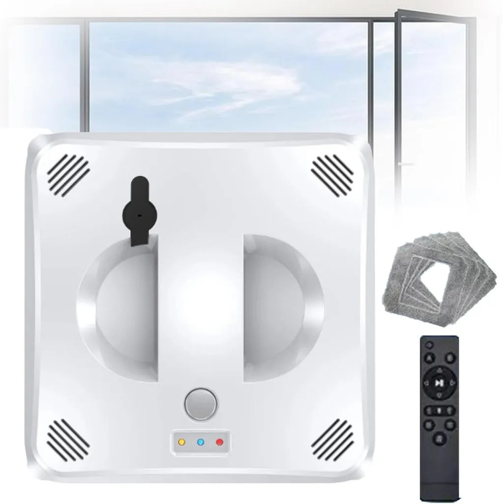 Limpiacristales Automático con 3000 Pa y Control Remoto para Superficies Variadas