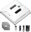 Limpiacristales Automático con Doble Pulverización y Control Remoto, 3000 Pa, Ideal para Interior y Exterior, Azulejos y Puertas Vidrio, Blanco