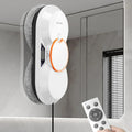 Limpiacristales Automático con Pulverizador Doble, 5600 Pa, Control Remoto, Diseño Delgado 70 mm, 2 Depósitos de 30 ml, Protección Sobretensiones