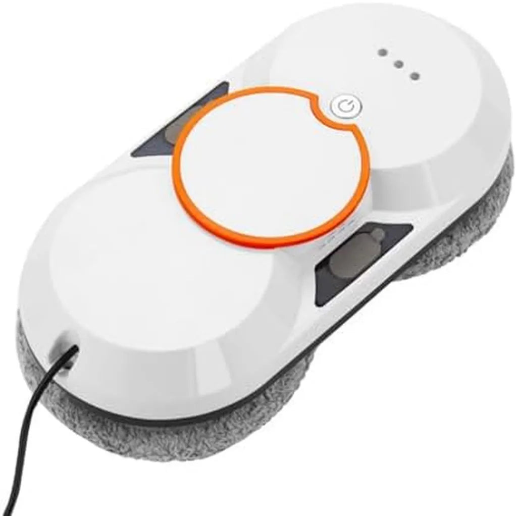 Limpiador de Ventanas Inteligente con Robot, 5600Pa de Succión, Pulverización Automática de Agua, Control Remoto, Cuerda de Seguridad Anticaída, Limpieza Profunda para Uso Doméstico