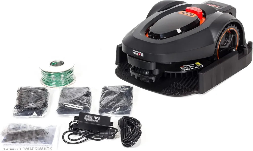 Robot cortacésped NAC RLM800-NG, ideal para jardines hasta 800 m², motor sin escobillas