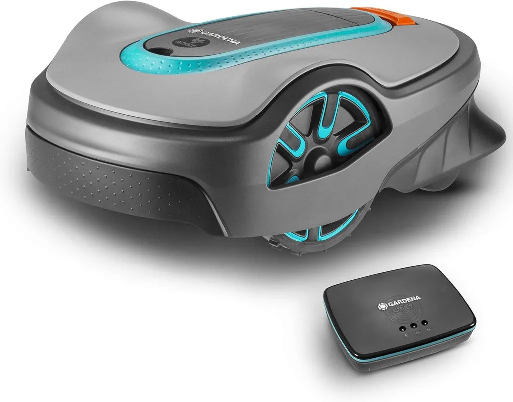 Robot Cortacésped Gardena Smart SILENO Life con Control de Aplicación para Jardines hasta 1000 m²