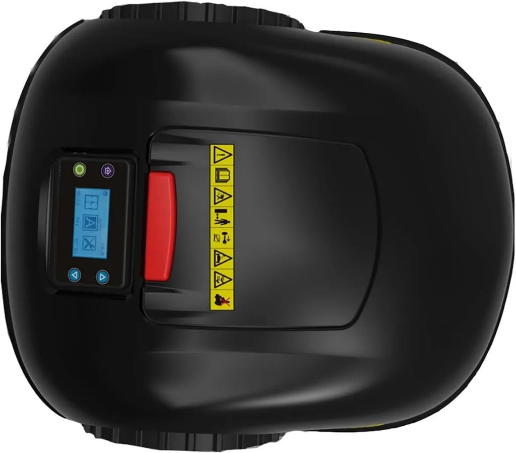 Cortacésped Robot Inteligente con Carga Automática y Resistente al Agua, Negro