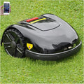 Robot cortacésped eléctrico inteligente con control remoto y aplicación, 18 cm de ancho de corte, refugio automático contra lluvia