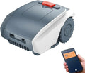 Robot Cortacésped Automático 60W, 3000 RPM para Jardines de hasta 1500㎡, Pendiente Máxima 30%, Ajuste de Altura de Corte 20-55mm