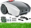 Robot Cortacésped Inteligente 1500m² | Evita Obstáculos | Cortes Precisos | Funcionamiento en Pendientes del 25% | Batería 5000mAh