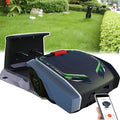 Robot Cortacésped Automático para Jardines de hasta 1500 m², Silencioso, con Sensor de Lluvia y Cable Perimetral