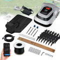 Robot Cortacésped Inteligente 45W, Cobertura 150㎡/h, Pendiente hasta 45%, Altura Ajustable 30-70mm, GPS y Antirrobo, Control por App