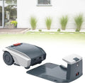 Robot cortacésped automático con GPS para 0,4 acres, altura ajustable 20-55 mm, ancho de corte 19 cm