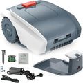 Robot cortacésped GPS para Jardines de 1500 m², Corte Silencioso, Control Bluetooth y Carga Automática