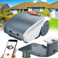 Robot Cortacésped Inteligente GPS para Jardines de Hasta 1500m², Operación Silenciosa, Control por App y Carga Automática