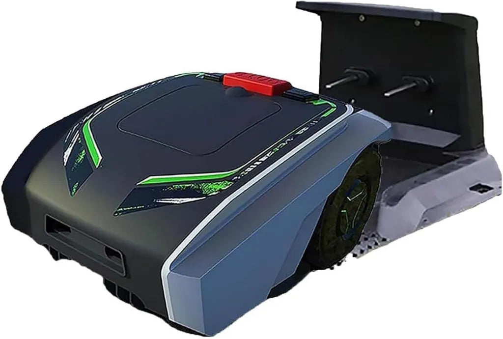 Robot cortacésped inteligente con GPS y control Bluetooth, hasta 1500 m², carga automática, operación ultrasilenciosa