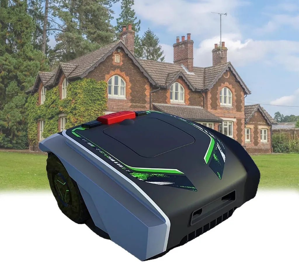 Robot Cortacésped Inteligente para Jardines de Hasta 1500 m² con Control WiFi y Planificación de Rutas