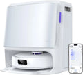 Robot Aspirador y Fregasuelos NARWAL Freo Z10, Autolimpiante y Anti-Enredos, Potencia de Succión 15000 Pa, Lavado de Alta Temperatura 75°C, Secado y Vaciado Automático, Mopa Extensible, Ideal para Mascotas