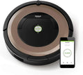 iRobot Roomba 895 - Aspiradora Robot para Hogares con Mascotas, Succión Potente, Cepillos de Goma, Tecnología Dirt Detect, Compatible con Suelos Duros y Alfombras, Conexión Wifi y Control por App