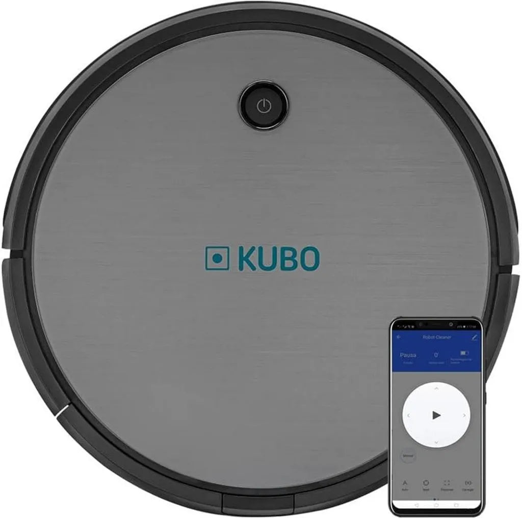 Robot Aspirador KUBO con Control por App y Sensores Anticaída