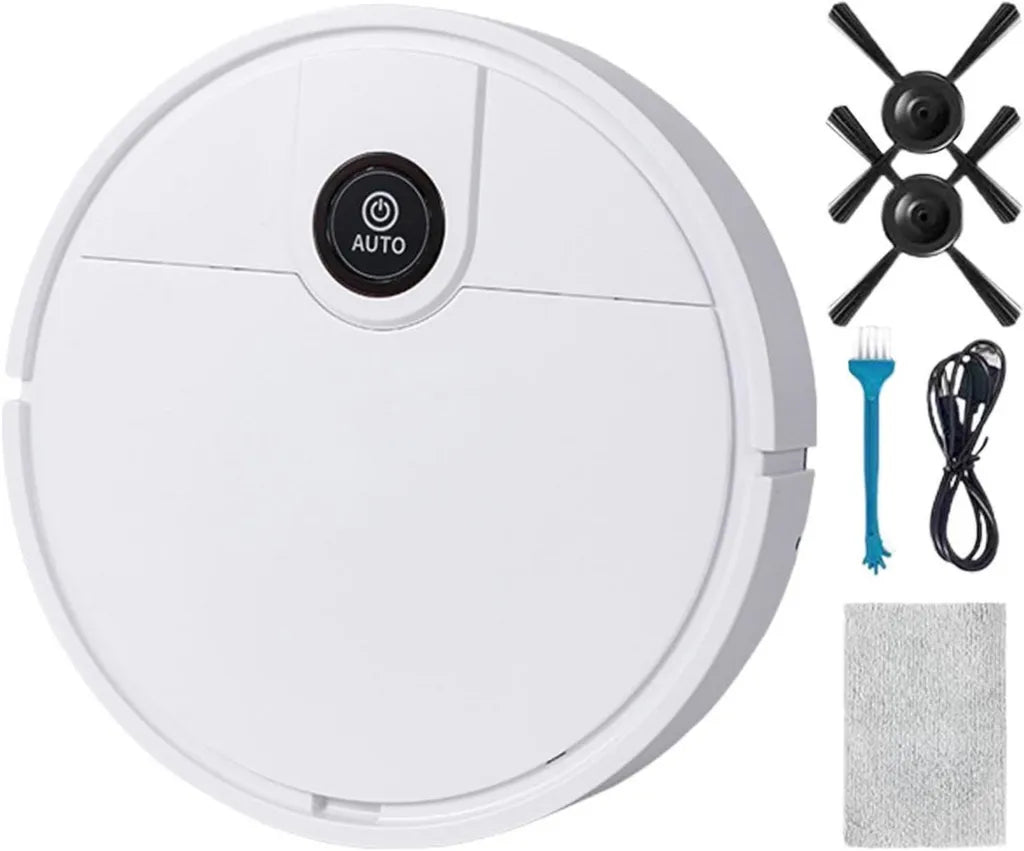 Robot aspirador automático sin cables para limpieza de hogar y oficina