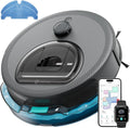Robot Aspirador Lefant M330 Pro con Navegación Láser de Alta Precisión, 5000Pa, 150min, Diseño Compacto 28cm, Compatible con App, Alexa y iWatch, Limpieza Total, Color Gris