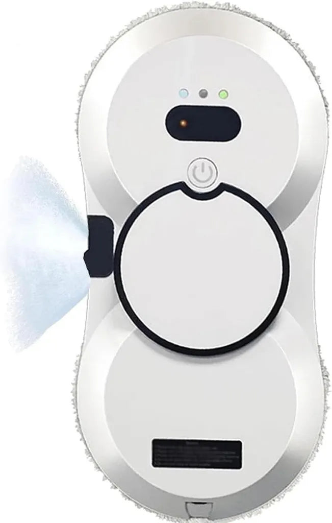 Robots limpiacristales con succión potente y pulverización automática