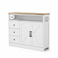 Aparador de Madera MDF con Encimera de Roble