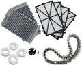 Kit de reemplazo de 14 piezas para limpiadores Dolphin M200: cepillos, correas, ruedas y más