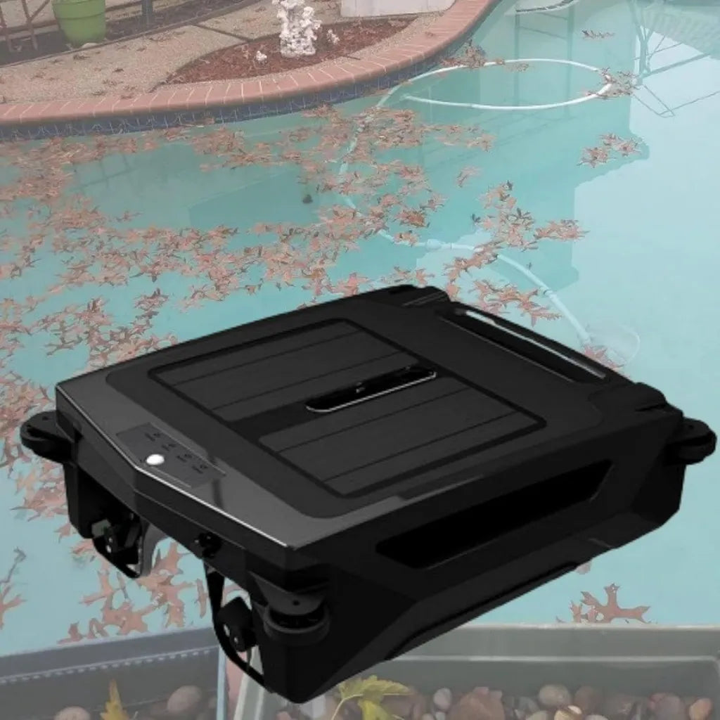 Robot limpiador inalámbrico para piscinas con sensor inteligente y carga dual