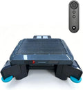 Limpiador solar automático para piscinas, funcionamiento prolongado, 3 motores, cesta grande e impermeable IPX8