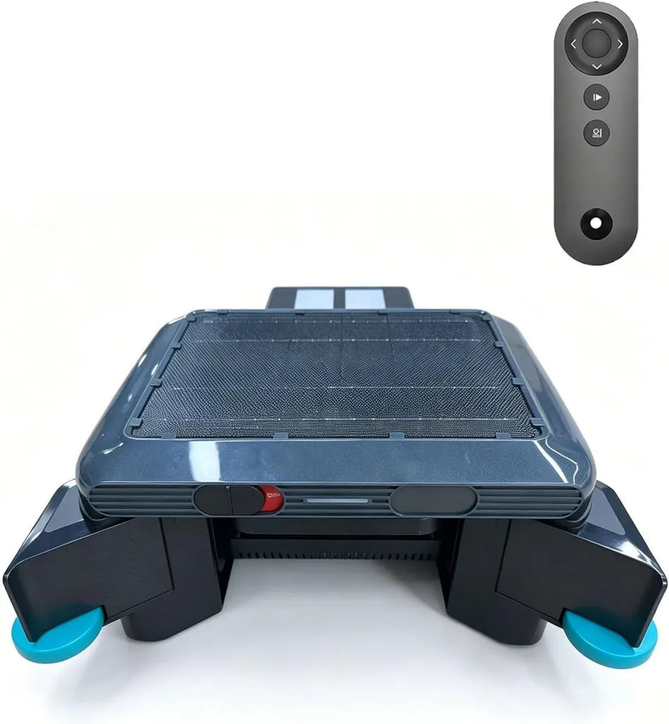 Limpiador solar automático para piscinas, funcionamiento prolongado, 3 motores, cesta grande e impermeable IPX8