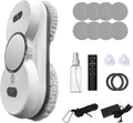 Robot limpiacristales inteligente 5600Pa con pulverización dual y 3 modos, control remoto y 10 paños incluidos